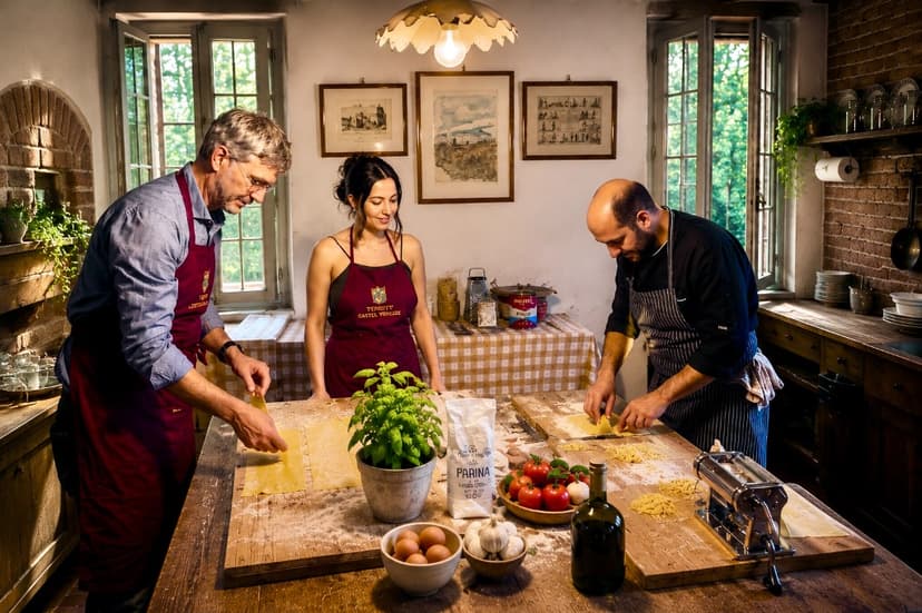 Fresh pasta cutting