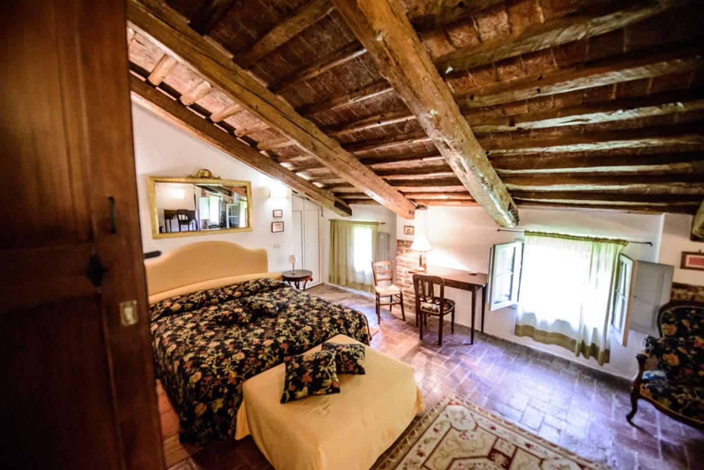 Double bedroom at the Tenuta
