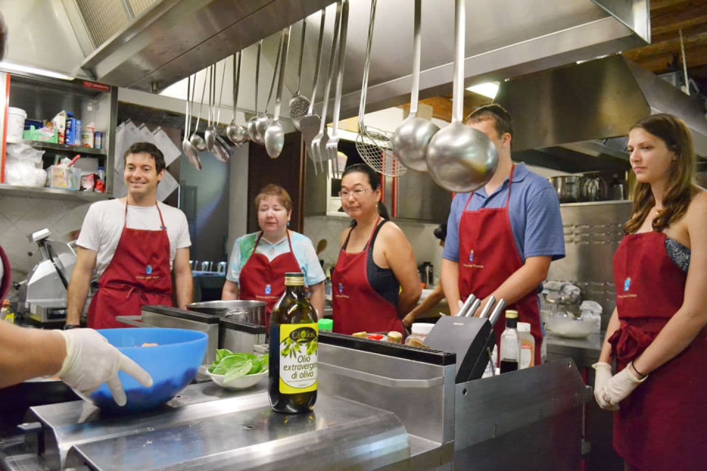 Hands-on pasta lesson